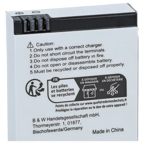 VHBW Videokamera Akkumulátor SJCam SJ7B - 910 mAh 3,8 V Li-Ion