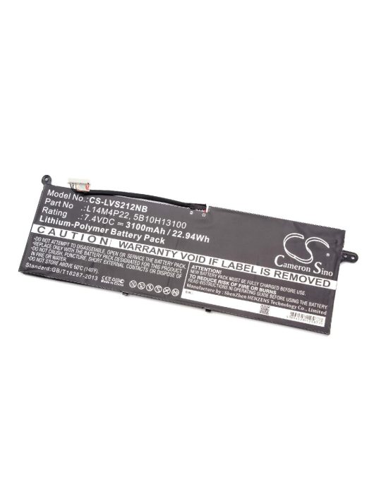 Notebook akkumulátor  Lenovo L14M4P22, 5B10H13100 - 3100 mAh 7,4 V Li-polimerhez