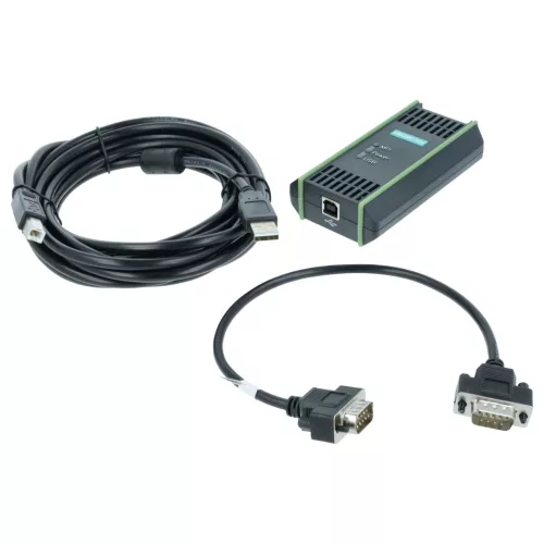 VHBW USB Programming Cable for Siemens 6ES7972-0CB20-0XA0, 6GK1571-0BA00-0AA0 - 5 m