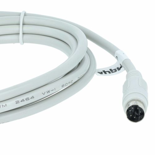 VHBW Programmierkabel RS-232 Mitsubishi MELSEC QC30R2, Q-Serie für PC und Peripheriegeräte - Adapter 15,5 cm, Grau