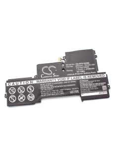   Notebook akkumulátor  HP BR04XL, 765605-005, 760505-005 - 4700 mAh 7,6 V Li-polimer, fekete