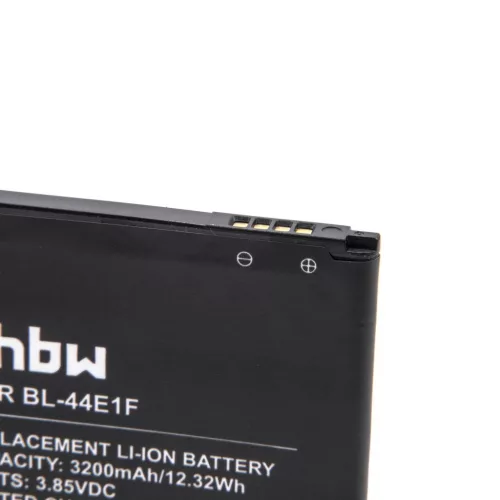 VHBW Mobile Phone Battery for LG PAC63320502, BL-44E1f, EAC63341101 - 3200 mAh 3.85 V Li-Ion