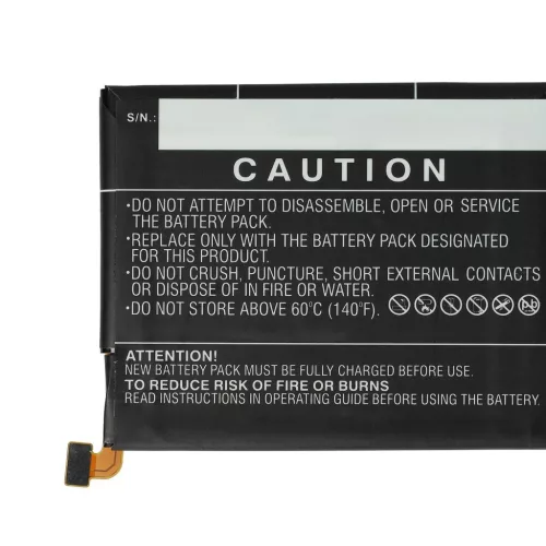 VHBW Mobiltelefon Akku TLP024C2, TLP024C1, CAC2400011C1, C2400007C2 für Telefone – 2400 mAh 3,85 V Li-Polymer