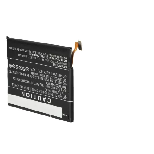 VHBW Mobiltelefon Akku TLP024C2, TLP024C1, CAC2400011C1, C2400007C2 für Telefone – 2400 mAh 3,85 V Li-Polymer