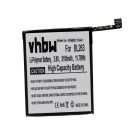 VHBW Mobile Phone Battery for Lenovo BL263 - 3100 mAh 3.85 V Li-Polymer - Smartphone Battery