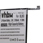 VHBW Mobile Phone Battery for Lenovo BL263 - 3100 mAh 3.85 V Li-Polymer - Smartphone Battery