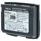 VHBW Radio Akku FNB-58, FNB-80Li, FNB-58Li, FNB-80 - 1400 mAh 7,4 V Li-Ion