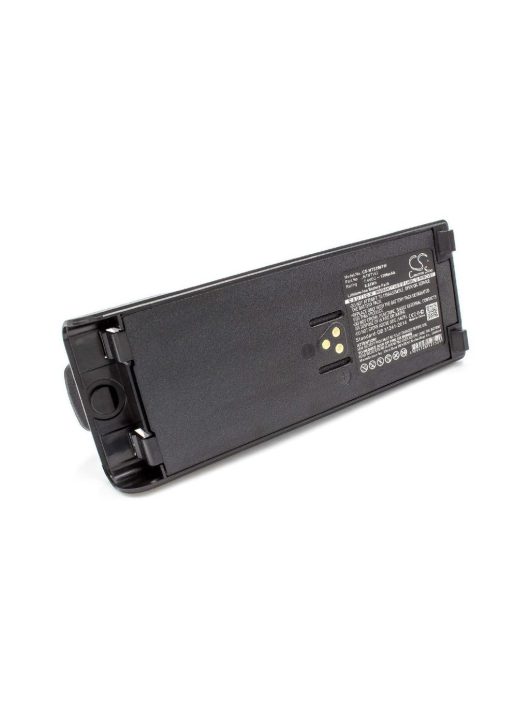 Rádióakku Motorola NTN7143A, NTN7143, FuG11b, NTN7143CR, NTN7143B készülékekhez - 1200 mAh 7,4 V Li-Ion