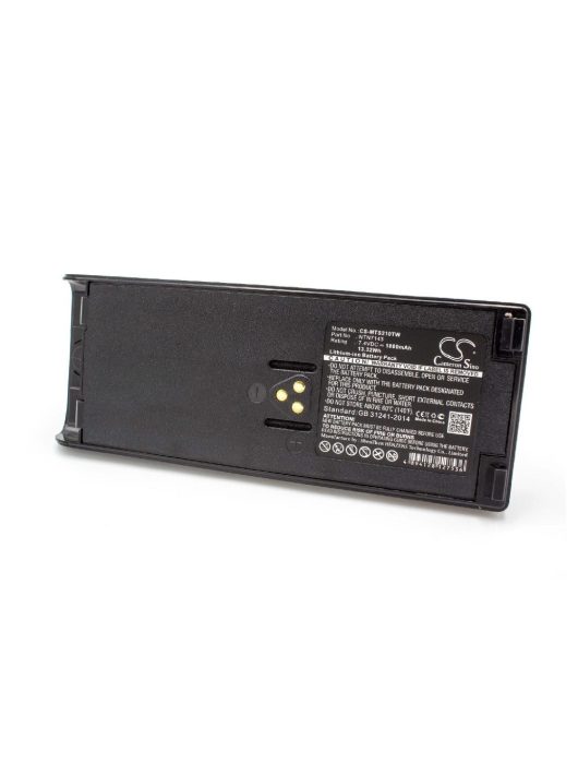 Rádióakku Motorola NTN7143A, NTN7143, FuG11b, NTN7143CR, NTN7143B készülékekhez - 1800 mAh 7,4 V Li-Ion