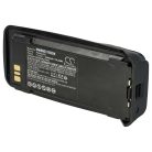 VHBW Radio Akku Motorola NNTN4066, NNTN4077, NNTN4103 - 2600 mAh 7,4 V Li-Ion + Gürtelclip