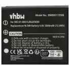 VHBW Remote Control Battery 005-01-00615, BA205000, BA206000, BA205030 - 2000 mAh 6 V NiMH