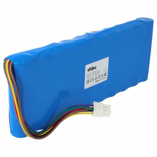 VHBW Fűnyíró akkumulátor Husqvarna 535 06 36-01, 5350636-01, 535063601 - 6000 mAh 12 V NiMH, kék - Kertészeti eszköz