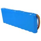 VHBW Fűnyíró akkumulátor Husqvarna 535 06 36-01, 5350636-01, 535063601 - 6000 mAh 12 V NiMH, kék - Kertészeti eszköz