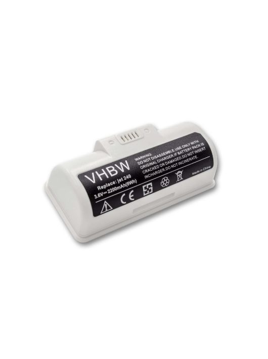 Akkumulátor iRobot 4446040, BC674 - 2200 mAh-hoz, 3,6 V, Li-Ion