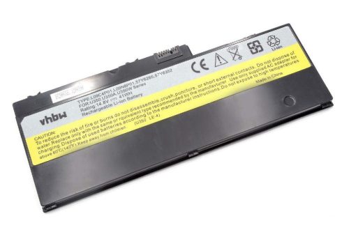 VHBW Notebook akkumulátor  Lenovo 57Y6265, 57Y6352, L09N8P01, L09C4P01 - 2700 mAh 14,8 V Li-Ion, fekete
