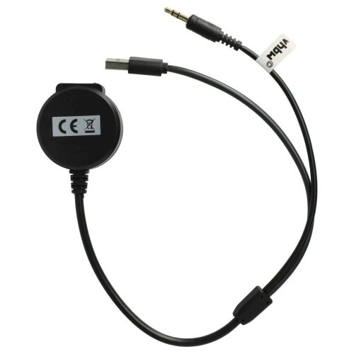 VHBW MINI BMW R56 AUX Audio Adapter Cable - 18cm, USB, Bluetooth