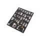 VHBW 32-Piece Sewing Machine Presser Foot Set, 5 mm Stitch Width, Universal S