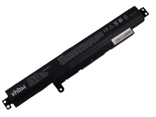 Notebook akkumulátor  Asus 0B110-00260200, A31N1311, A31LM25 - 2200 mAh 11,25 V Li-Ion, fekete