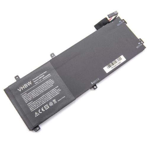 VHBW Notebook Battery Dell 6GTPY, 0RRCGW, 5041C, 5XJ28, 0GPM03 - 4600 mAh 11.4 V Li-polymer, black