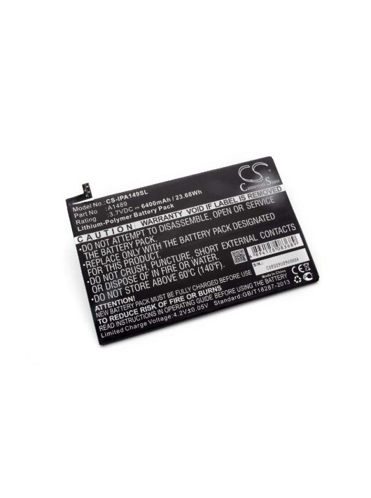 Tabletta akkumulátor A1512, A1489-hez - 6400 mAh 3,7 V Li-polimer