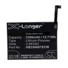 VHBW Mobile Phone Battery Huawei HB356687ECW - 3300 mAh 3.85 V Li-Polymer - Smartphone Battery