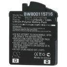 VHBW Drahtloser Kopfhörer Akku Sennheiser 0121147748, BA370, BA 370 PX - 270 mAh 3,7 V Li-Polymer