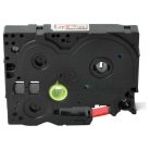 VHBW Brother TZE-FX232 Label Tape - 12 mm, Red-White, Flexible