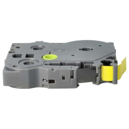 VHBW Brother HGE-631 Label Tape - 12 mm, Black-Yellow
