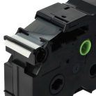 VHBW Brother HGE-151 Label Tape - 24 mm, Black-Clear