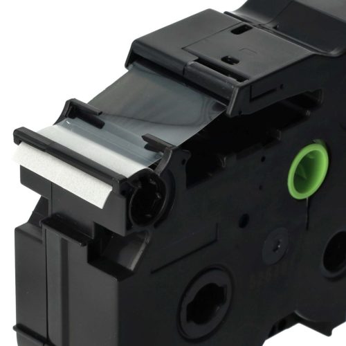 VHBW Brother HGE-151 Label Tape - 24 mm, Black-Clear