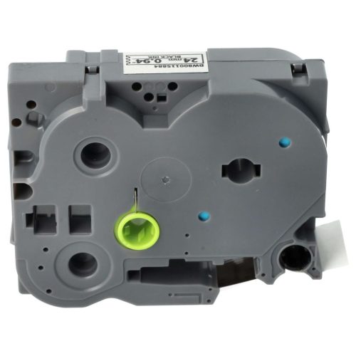 VHBW Brother HGE-S251 24 mm Black-White Label Tape