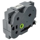 VHBW Brother HGE-S251 24 mm Black-White Label Tape