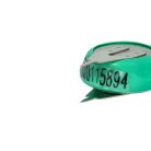 VHBW Knopfzellen-Akku 1/V80H 2 Pins - 80 mAh 1,2 V NiMH