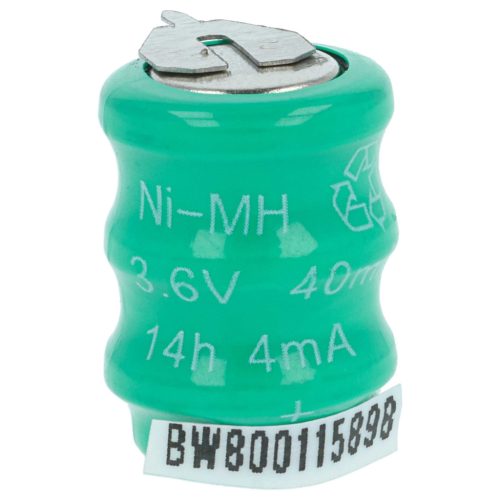 VHBW Battery V40H 2 pin - 40 mAh 3.6 V NiMH