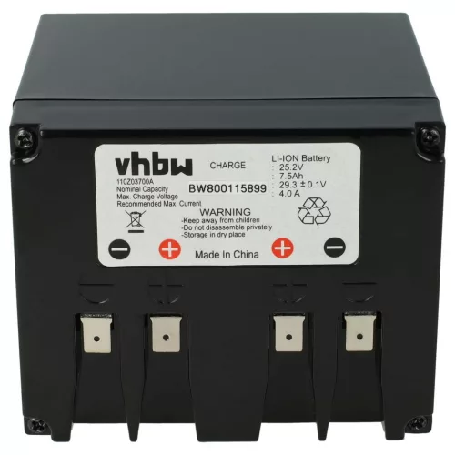 Zucchetti B Lawn Mower Battery - 7500 mAh 25.2 V Li-Ion