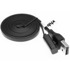 VHBW Pebble Time Steel Fitness Tracker Charging Cable - Cable, 100 cm, black