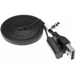   VHBW Pebble Time Steel Fitness Tracker Charging Cable - Cable, 100 cm, black