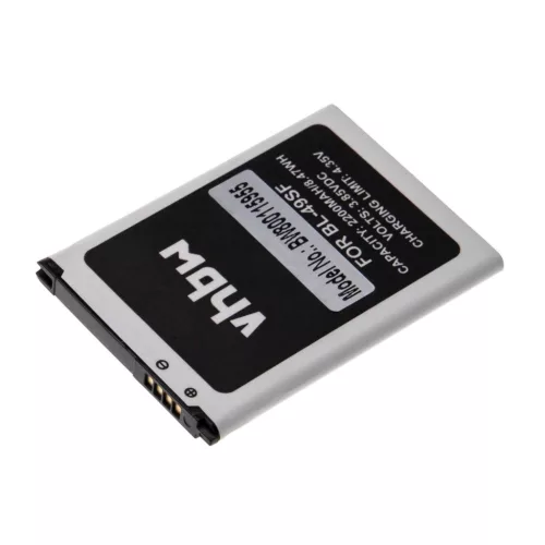 VHBW Mobile Phone Battery for LG BL-49SF, EAC92919001 - 2200 mAh 3.85 V Li-Ion