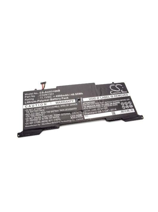 Notebook akkumulátor  Asus 0B200-00510000, C32N1301 - 4500 mAh 11,1 V Li-polimerhez