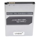 VHBW Mobiltelefon akkumulátor  LG BL-46G1F - 2200 mAh 3,85 V Li-Ion