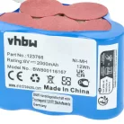 VHBW Moped Akku 93230 5, VYRR, VYRR6, 123768 - 2000 mAh 6 V NiMH