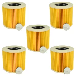 VHBW Vacuum Cleaner Filter 2.863-303.0, 6.414-547.0 - 5 pcs