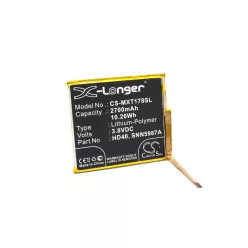   VHBW Mobile Phone Battery for Motorola HD40 - 2700 mAh 3.8 V Li-Polymer