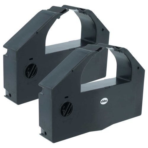 VHBW Druckband Epson C13S015066, S015067 - Schwarz