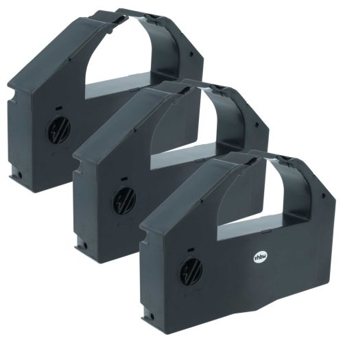 VHBW Druckband Epson C13S015066, S015067 - Schwarz
