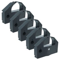 VHBW Druckerband C13S015066, S015067 - Schwarz