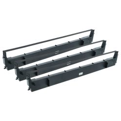 VHBW Printer Ribbon Epson S015020, C13S015020 - Black