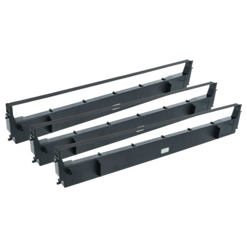 VHBW Printer Ribbon Epson S015020, C13S015020 - Black