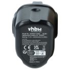 VHBW Electric Tool Battery DW9057, DE9085, DE9057 - 2000 mAh 7.2 V NiMH