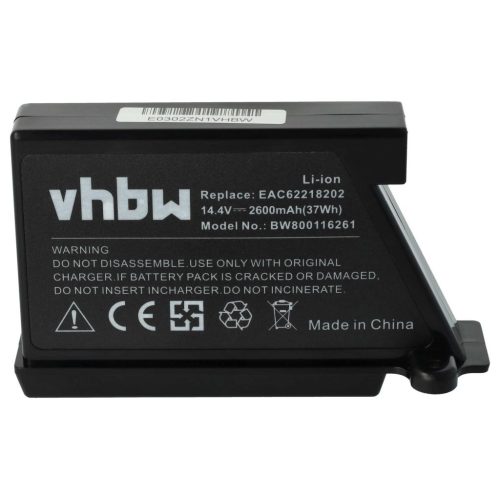 VHBW Battery for LG BRL1, EAC60766102, EAC60766101, EAC60766103 - 2600 mAh, 14.4 V, Li-Ion